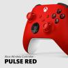 imageXbox Wireless Gaming Controller 2025  Carbon Black  Play on Xbox Windows Android iOS FireTV Sticks Smart TVs VR HeadsetsPulse Red