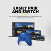 imageXbox Wireless Gaming Controller 2025  Carbon Black  Play on Xbox Windows Android iOS FireTV Sticks Smart TVs VR HeadsetsShock Blue