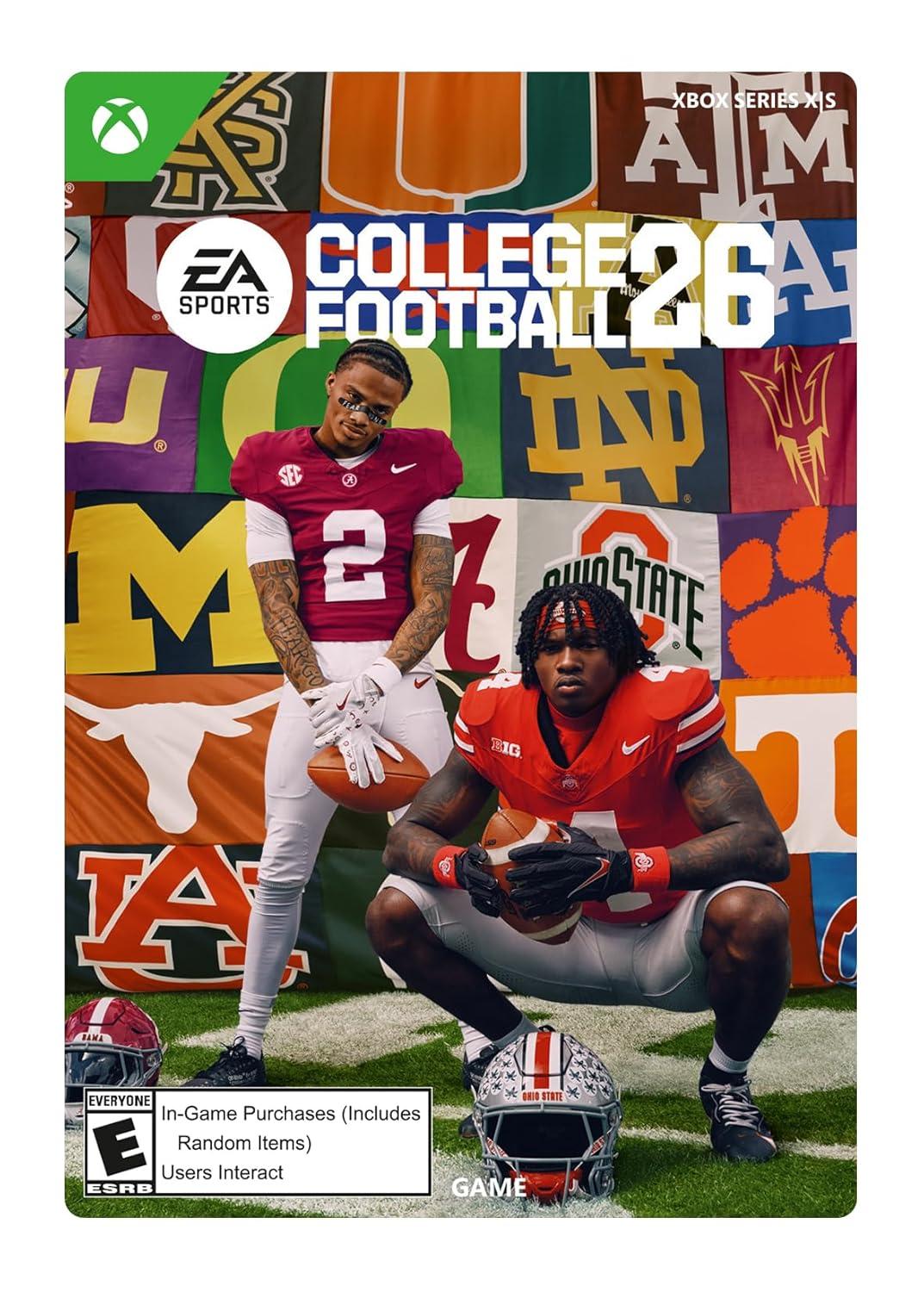 imageCollege Football 26 Standard Edition  Xbox Series XS Digital CodeXbox Series XS Digital