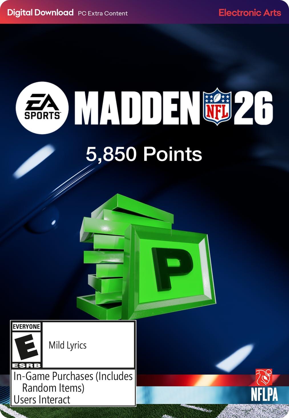 imageMadden NFL 26  Standard Edition  Xbox Digital CodePC Online Game Code