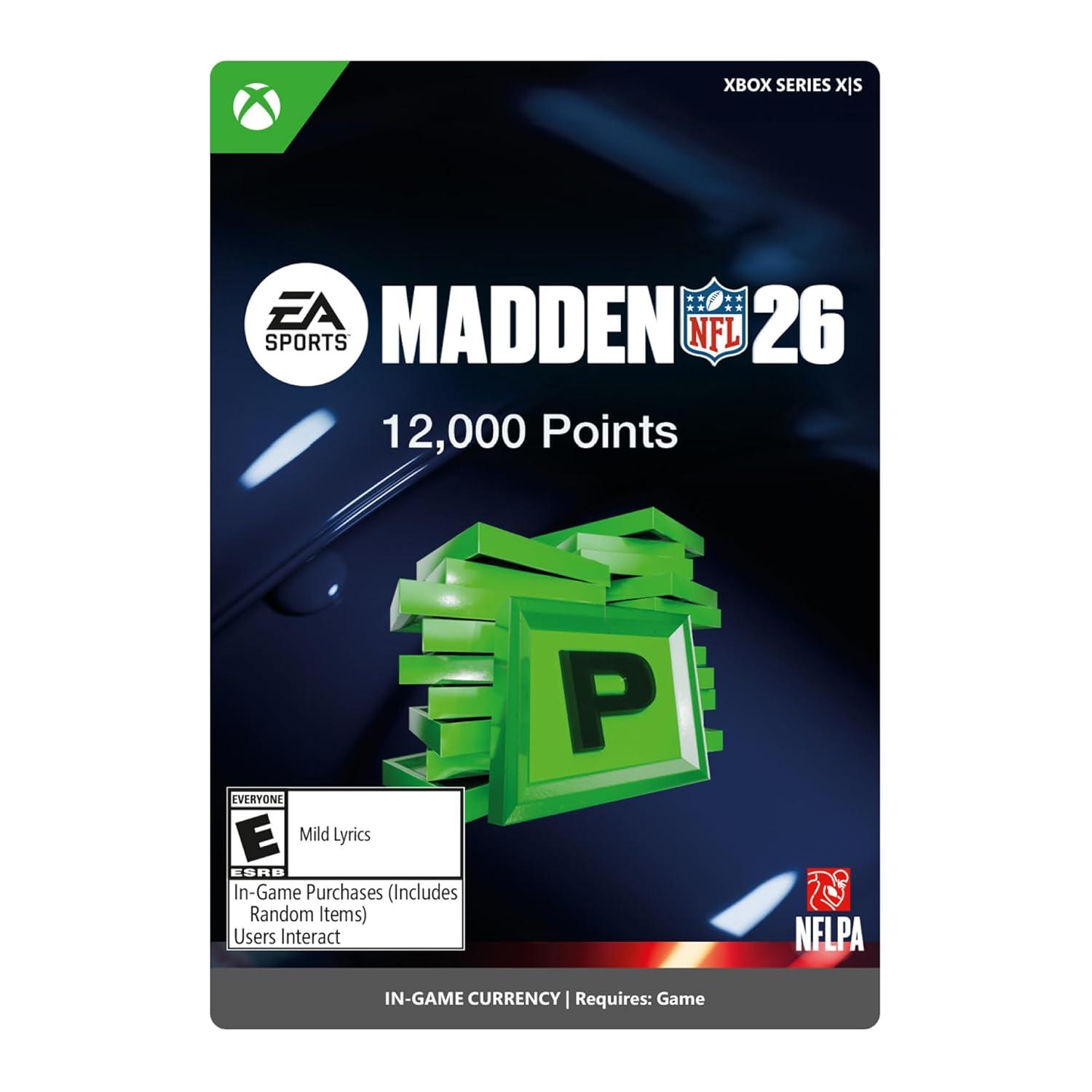 imageMadden NFL 26  Standard Edition  Xbox Digital CodeXbox Series XS Digital