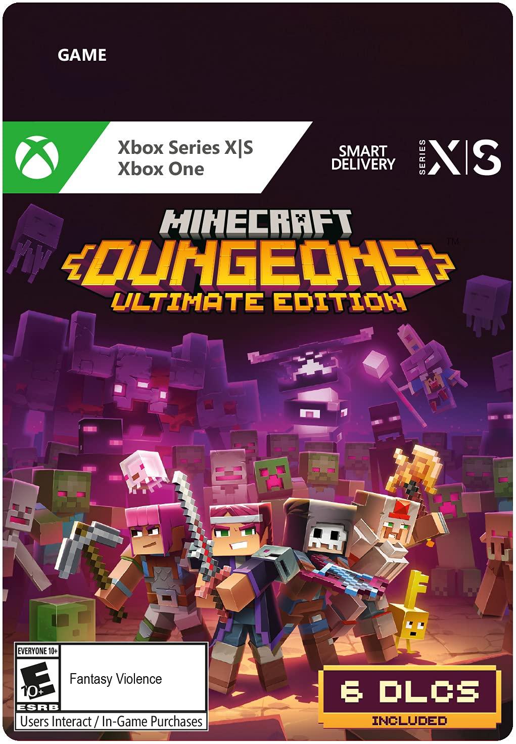 imageMinecraft Dungeons Ultimate DLC Bundle  Windows 10 Digital CodeXbox Digital Code
