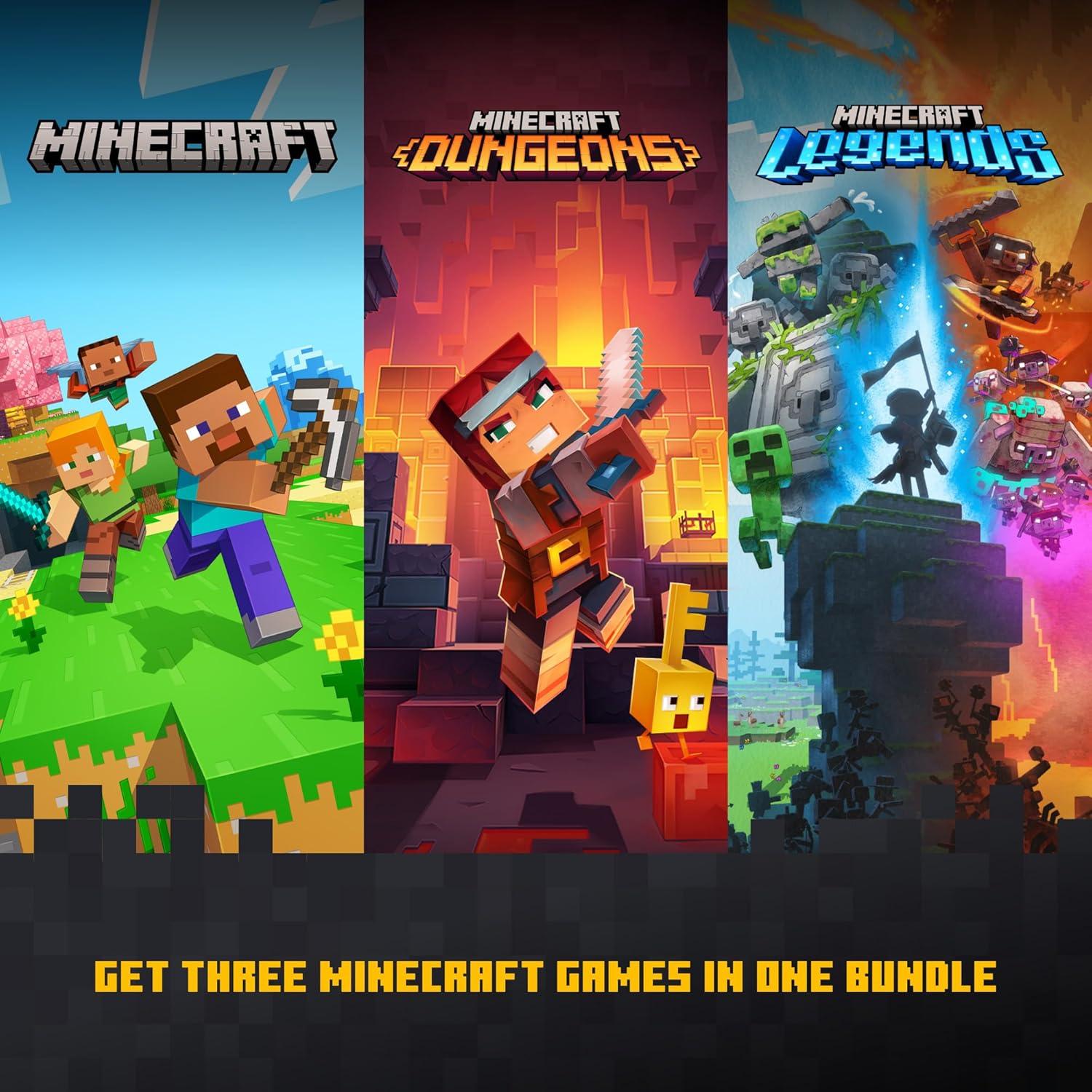 imageMinecraft Triple Bundle Xbox  Xbox Digital CodeWindows Digital Code