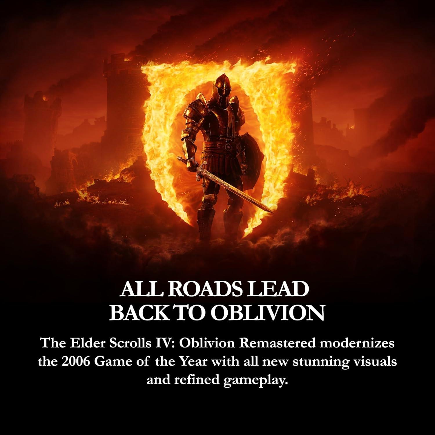 imageThe Elder Scrolls IV Oblivion Remastered  Deluxe Upgrade  Xbox Series XS ampamp Windows Digital CodeDeluxe Edition