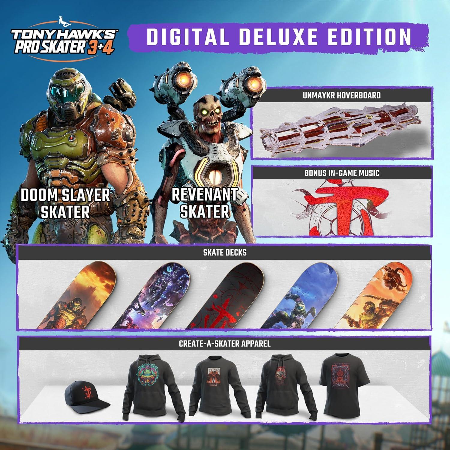 imageTony Hawks Pro Skater 3  4  Standard Edition  Xbox Series X and Xbox OneXbox Series XS  One and Windows Digital Code