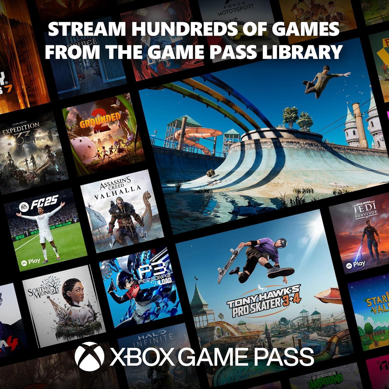 imageXbox Elite Series 2 Core White Controller  Fire TV Stick 4K Max Game Pass Ultimate 1 Month Bundle Series XS Windows PC ampamp Cloud Gaming