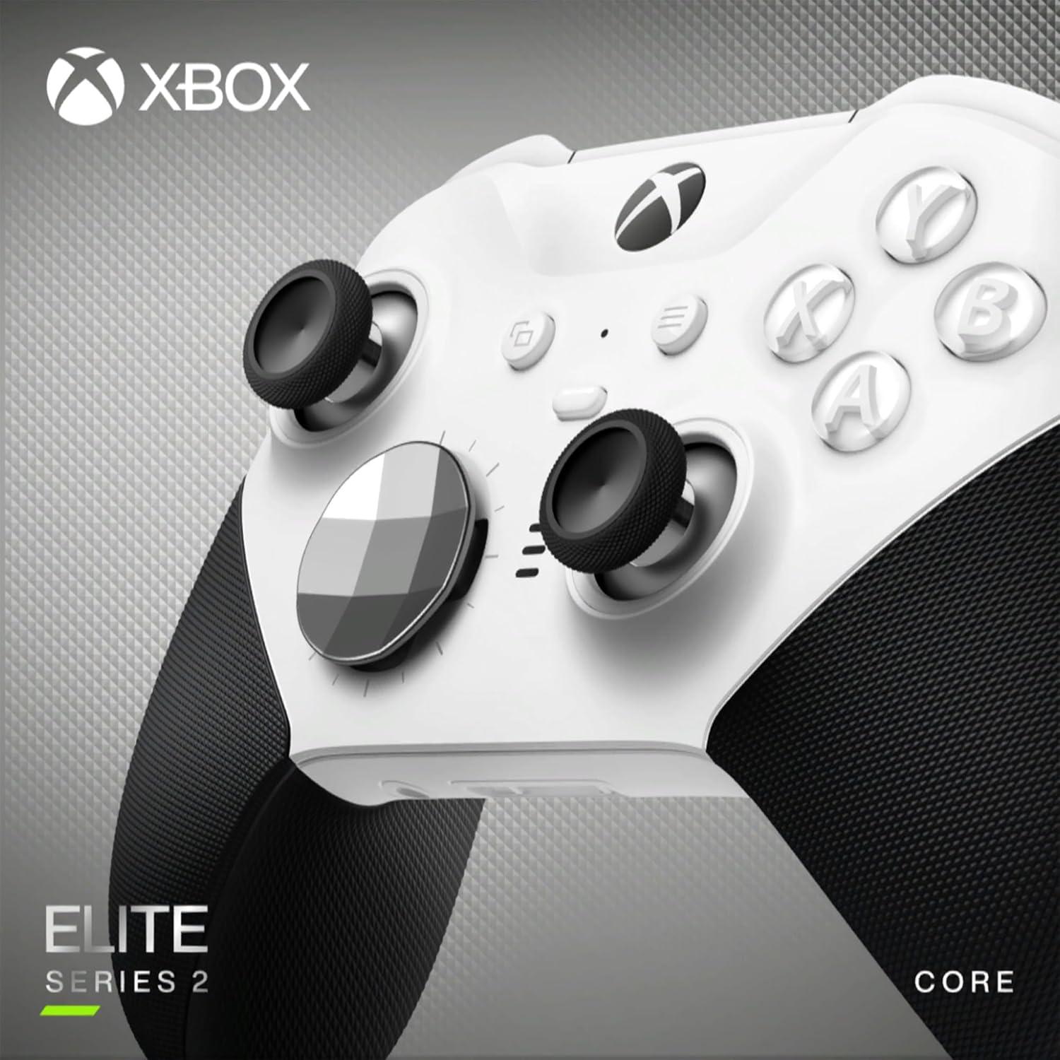 imageXbox Microsoft Elite Wireless Controller Series 2 Core  White Renewed
