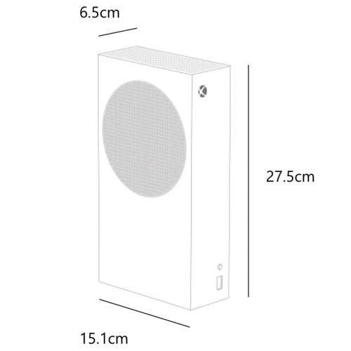 imageXbox Series S  All Digital Gaming Console  1TB SSD  Includes Wireless Controller  120FPS  Robot White2023 Packaging