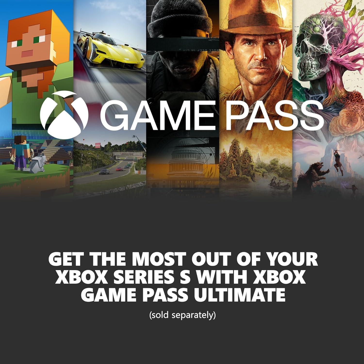 imageXbox Series S  All Digital Gaming Console  1TB SSD  Includes Wireless Controller  120FPS  Robot WhiteSeries S 1TB  Controller