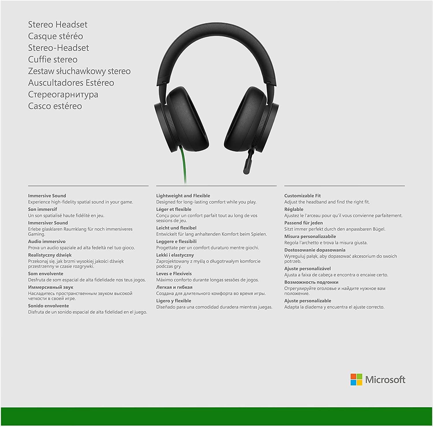 imageXbox Wired Stereo Headset Series SX