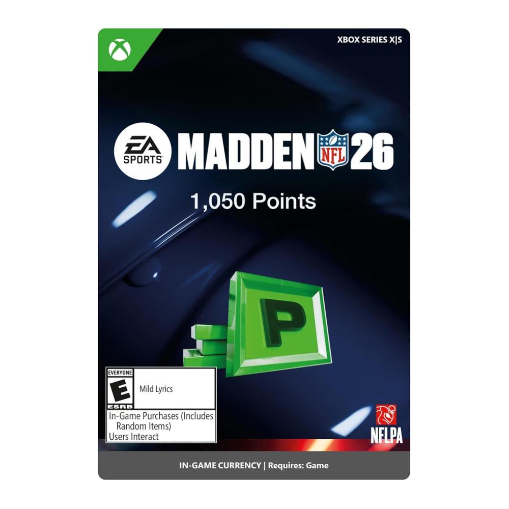 imageMadden NFL 26  Standard Edition  Xbox Digital CodeXbox Series XS Digital