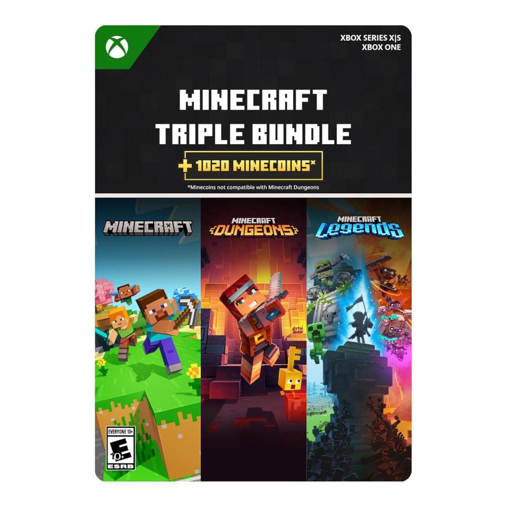 imageMinecraft Triple Bundle Xbox  Xbox Digital CodeXbox Digital Code