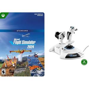 imageMicrosoft Flight Simulator 2024  Premium Deluxe SteelBook Edition  Play on Xbox Series XS and Windows PC Digital CodeFlight Sim 2024 Standard  Hotas One Collectors Edition Bundle