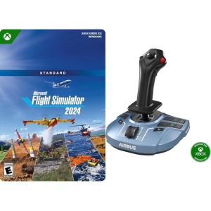 imageMicrosoft Flight Simulator 2024  Premium Deluxe SteelBook Edition  Play on Xbox Series XS and Windows PC Digital CodeFlight Sim 2024 Standard  TCA Sidestick X Bundle